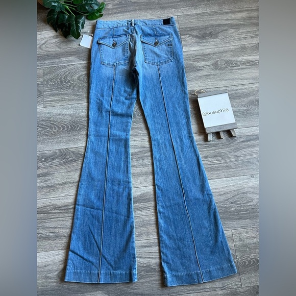 Habitual Harlow trouser flare pintuck jeans in Joshua tree. Size 26 NWT! - Picture 4 of 16